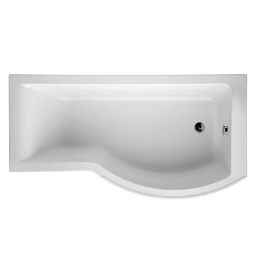 Ideal Standard Concept 1700 x 900mm 0TH Idealform Plus+ Shower Bath  Profile Large Image