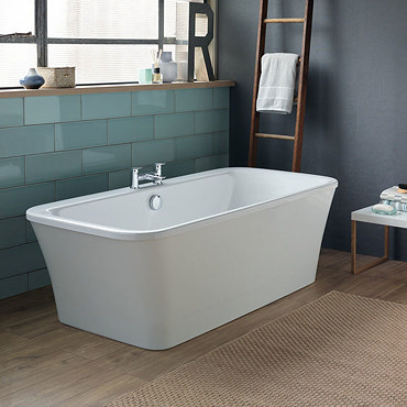 Ideal Standard Concept Air 1700 x 790mm Freestanding Double Ended Bath - E107901  Profile Large Imag