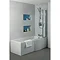 Ideal Standard Concept Air 1700mm P-Shaped Shower Bath  Profile Large Image