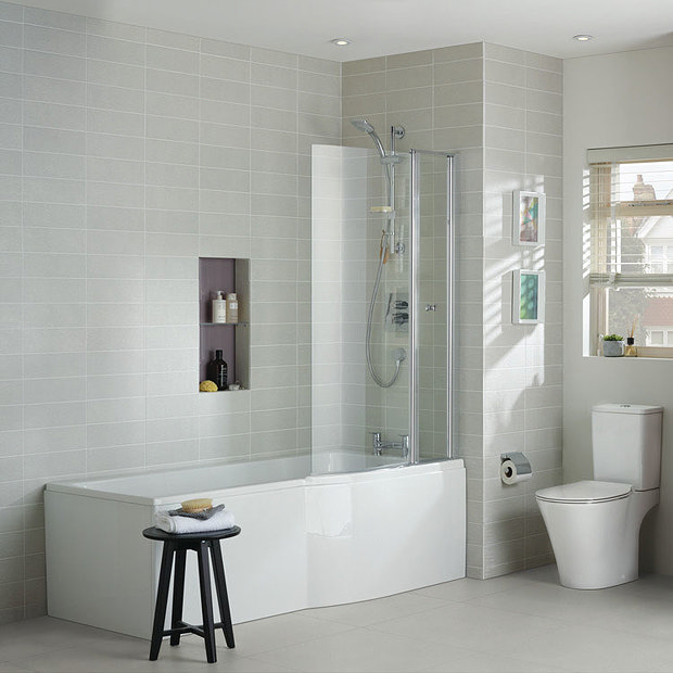 Ideal Standard Connect Air 1700mm PShaped Shower Bath