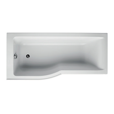 Ideal Standard Connect Air 1700mm P-Shaped Shower Bath