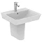 Ideal Standard Connect Air Cube 1TH Basin &amp; Semi Pedestal