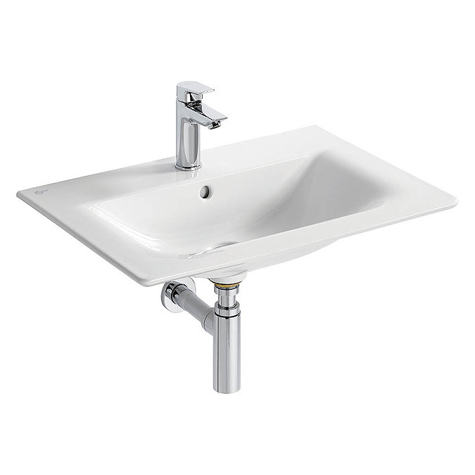 Ideal Standard Concept Air Cube 64cm 1TH Vanity Washbasin Large Image