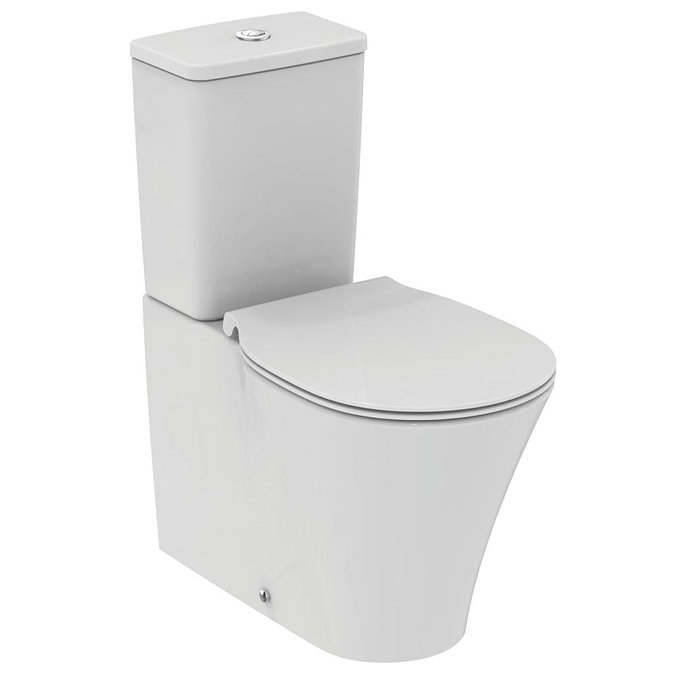 Ideal Standard Connect Air Cube AquaBlade Back to Wall Close Coupled Toilet Large Image
