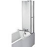 Ideal Standard Concept Air Shower Bath Screen with Access Panel - E1085EO  Profile Large Image