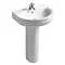 Ideal Standard Connect Arc 1TH Basin &amp; Pedestal Large Image