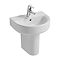 Ideal Standard Concept Arc 450mm 1TH Handrinse Basin + Semi Pedestal