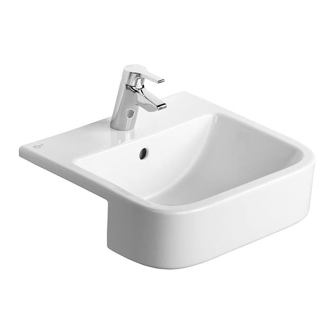 Ideal Standard Concept Cube 50cm 1TH Semi Countertop Basin Large Image