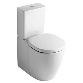 Ideal Standard Concept Cube Close Coupled Back to Wall Toilet Medium Image