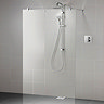 Ideal Standard Connect Easybox Slim Built-in Shower Mixer with Square Faceplate  In Bathroom Large Image