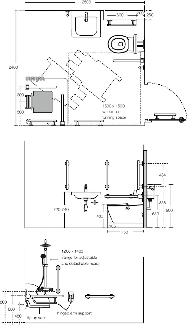 Ideal Standard Concept Freedom Designer Doc M Shower Pack - S6407AA