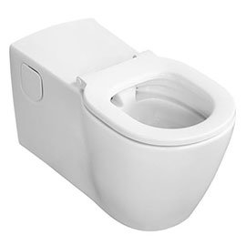 Ideal Standard Concept Freedom Elongated Wall Hung WC + Seat Ring Only Medium Image