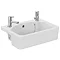 Ideal Standard Concept Space Cube 50cm 2TH Semi-Countertop Basin Large Image
