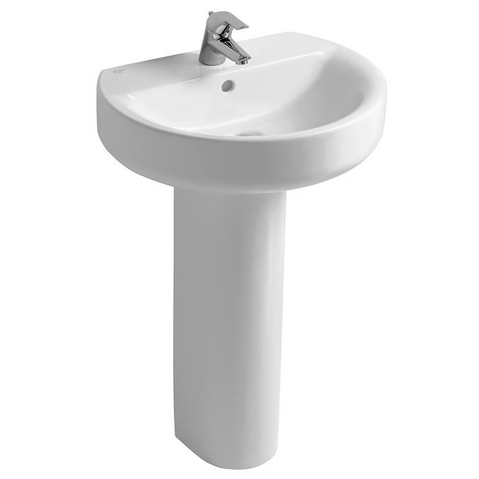 Ideal Standard Concept Sphere 1TH Basin & Pedestal Large Image