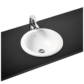 Ideal Standard Connect Sphere 38cm 0TH Inset Countertop Basin Medium Image