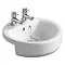 Ideal Standard Connect Sphere 45cm 2TH Semi Countertop Basin Large Image