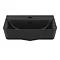 Ideal Standard Connect Air Cube Silk Black 400mm Wall Mounted / Vanity Basin - E0307V3  Feature Larg