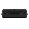 Ideal Standard Connect Air Cube Silk Black 600mm Wall Mounted / Vanity Basin - E0298V3 Feature Larg