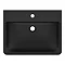 Ideal Standard Connect Air Cube Silk Black 600mm Wall Mounted / Vanity Basin - E0298V3 Standard Lar