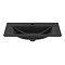 Ideal Standard Connect Air Silk Black 640mm Wall Mounted / Vanity Basin - E0279V3  Feature Large Ima