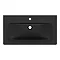 Ideal Standard Connect Air Silk Black 840mm Wall Mounted / Vanity Basin - E0279V3  In Bathroom Large