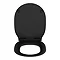 Ideal Standard Connect Air Silk Black Soft Close Slim Toilet Seat & Cover  Standard Large Image