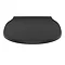 Ideal Standard Connect Air Silk Black Soft Close Slim Toilet Seat & Cover  In Bathroom Large Image