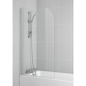 Ideal Standard Connect Radius Bath Screen (1400 x 800mm) - T9924EO Large Image