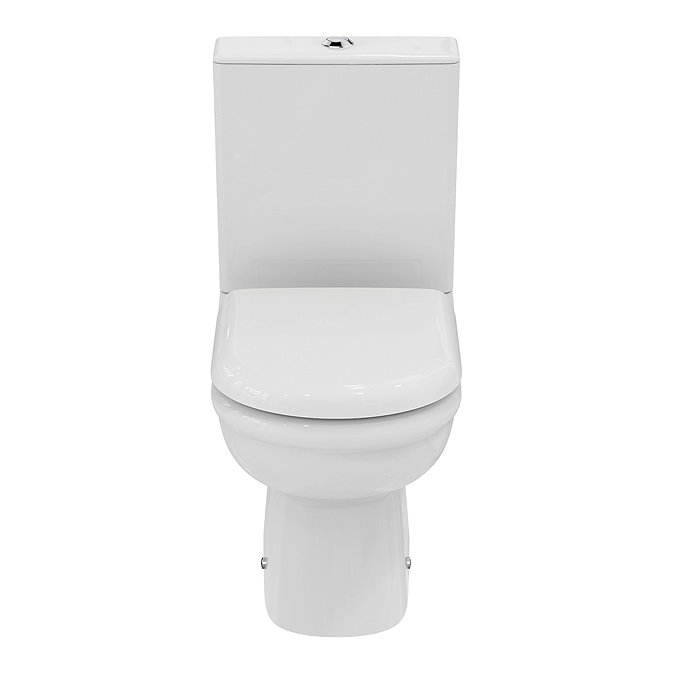 Ideal Standard Della Rimless Close Coupled Toilet + Soft Close Seat