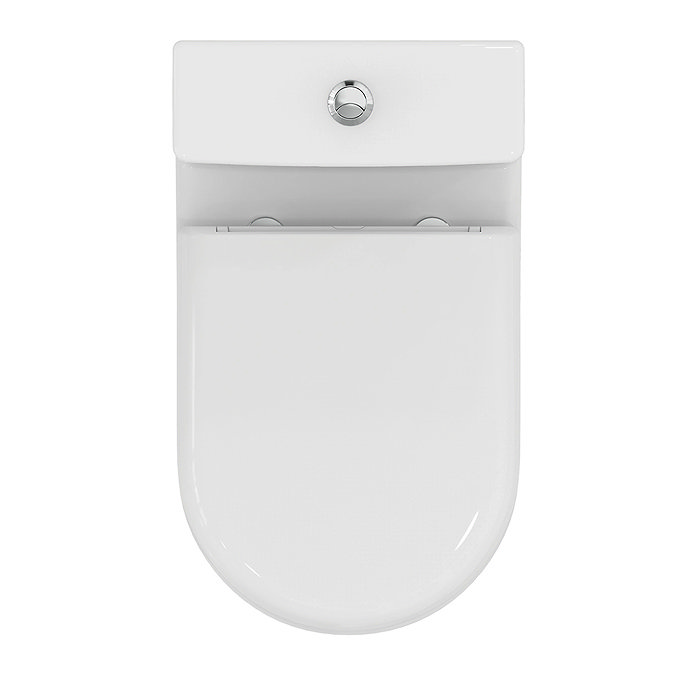 Ideal Standard Della Rimless Close Coupled Toilet + Soft Close Seat