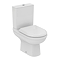 Ideal Standard Della Rimless Close Coupled Toilet + Soft Close Seat