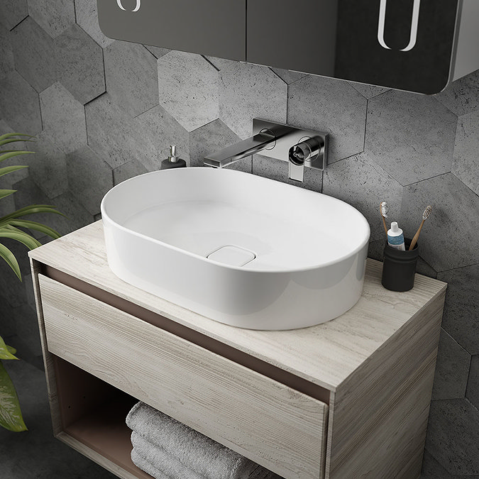 Ideal Standard Edge Single Lever Wall Mounted Basin Mixer Standard Large Image
