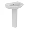 Ideal Standard Eurovit+ 550mm 1 Tap Hole Basin + Pedestal  Standard Large Image