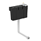 Ideal Standard Eurovit+ 65cm Back to Wall WC Unit with Cistern & Worktop - Mid Grey