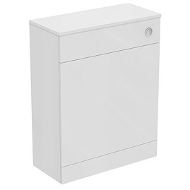 Ideal Standard Eurovit+ 65cm Back to Wall WC Unit with Cistern & Worktop - Gloss White