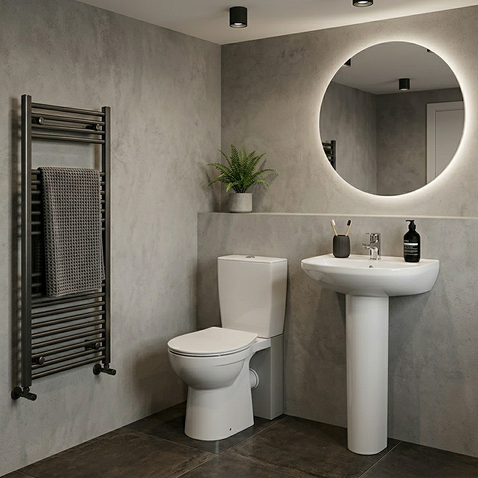 Ideal Standard Eurovit+ Close Coupled Toilet + Soft Close Seat