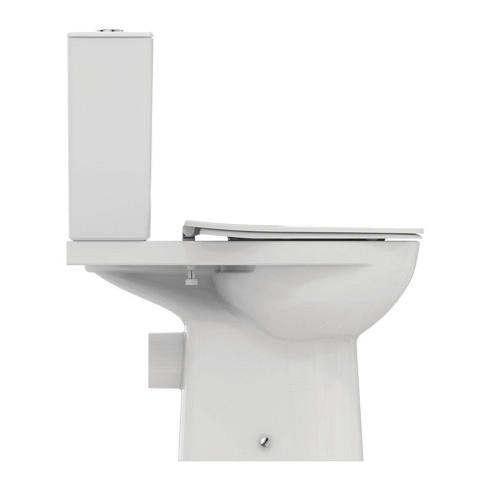 Ideal Standard Eurovit+ Close Coupled Toilet + Soft Close Seat