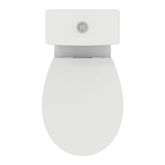 Ideal Standard Eurovit+ Close Coupled Toilet + Soft Close Seat  In Bathroom Large Image