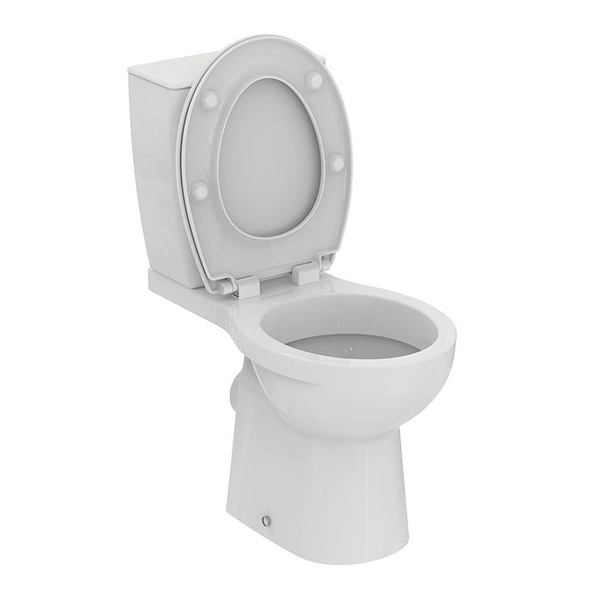 Ideal Standard Eurovit+ Close Coupled Toilet + Soft Close Seat  additional Large Image
