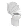 Ideal Standard Eurovit+ Comfort Height Close Coupled Toilet + Soft Close Seat