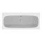 Ideal Standard i.Life 1700 x 750mm 0TH Double Ended Water Saving Bath Feature Large Image
