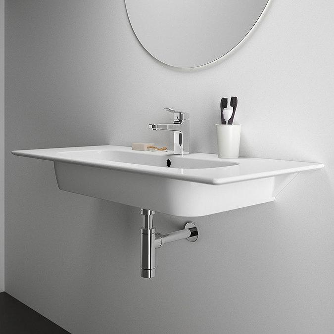 Ideal Standard i.Life A 1040mm 1TH Wall Hung/Vanity Washbasin - T462101  In Bathroom Large Image