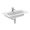 Ideal Standard i.Life A 1TH Wall Hung Basin + Chrome Bottle Trap Large Image