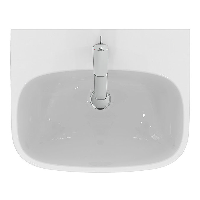 Ideal Standard i.Life A 1TH Washbasin + Semi Pedestal  Profile Large Image