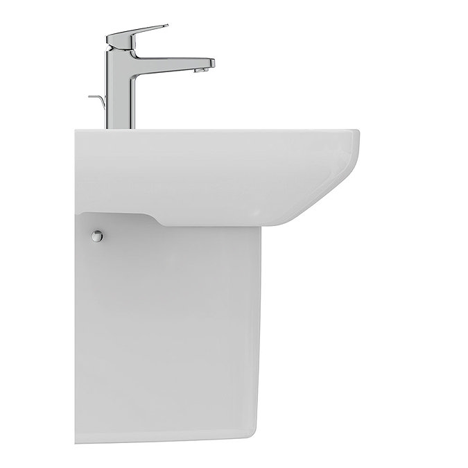 Ideal Standard i.Life A 1TH Washbasin + Semi Pedestal  Feature Large Image