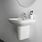 Ideal Standard i.Life A 1TH Washbasin + Semi Pedestal  additional Large Image