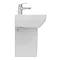 Ideal Standard i.Life A 400mm 1TH Handrinse Basin + Semi Pedestal  Feature Large Image