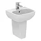 Ideal Standard i.Life A 400mm 1TH Handrinse Basin + Semi Pedestal Large Image