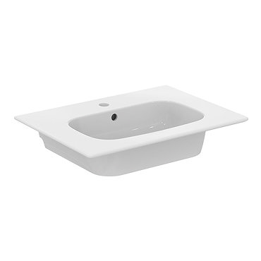 Ideal Standard i.Life A 640mm 1TH Wall Hung/Vanity Washbasin - T461901  Profile Large Image