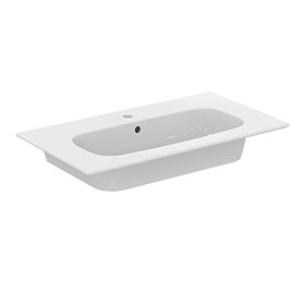 Ideal Standard i.Life A 840mm 1TH Wall Hung/Vanity Washbasin - T462001 Large Image